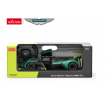 R/C formula Aston Martin Valkyrie Rastar 1:14 - tmavozelená